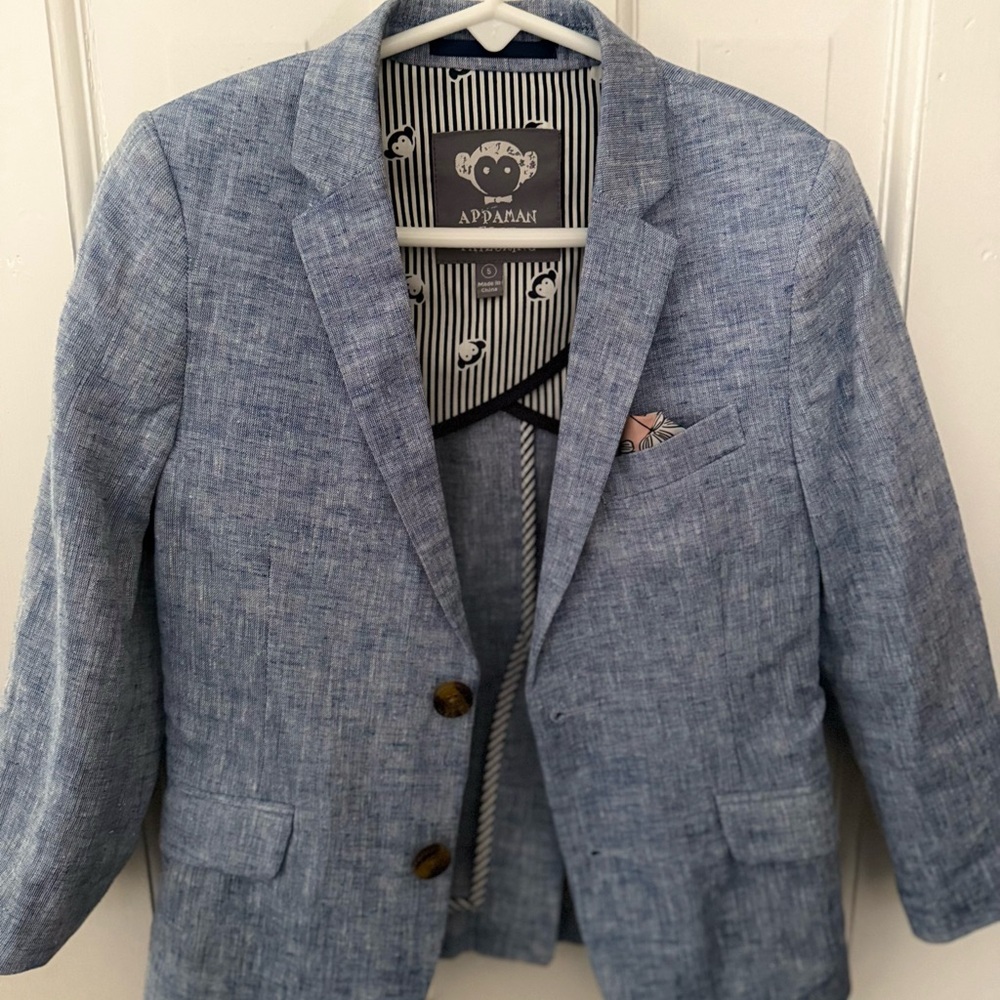 Appaman Light Blue Kids Blazer